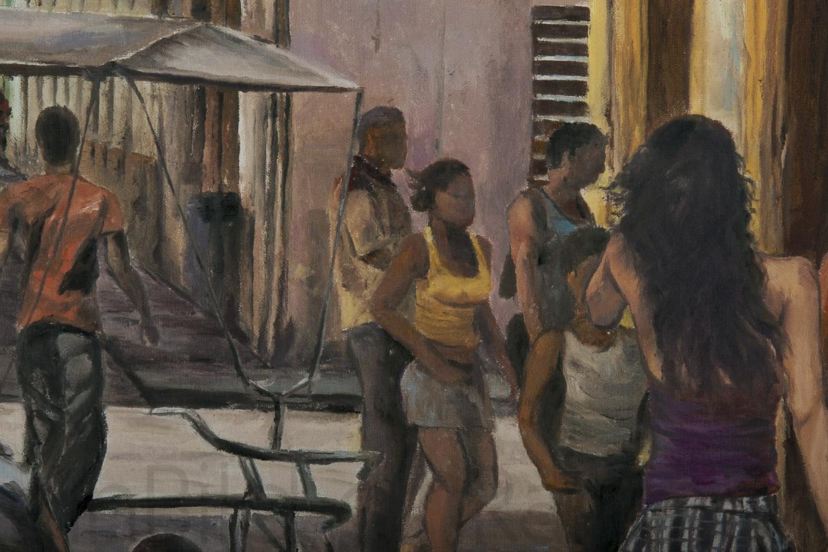 Ein Giclée-Druck des Deutschen Künstlers Christian Sommer aus seiner Wahlheimat Cuba